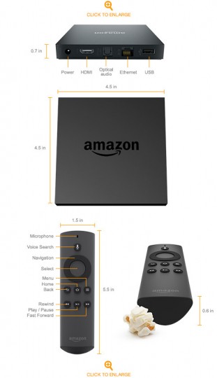 amazon Fire TVの外観