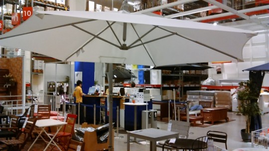 IKEA ハンギングパラソル250cmBAGGONバッゴーン2