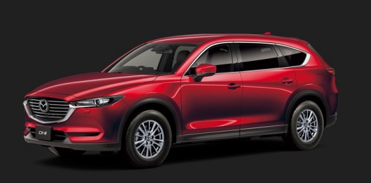 CX-8 ソウルレッド19インチホイール