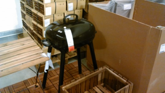 IKEA BBQグリルLILLON1