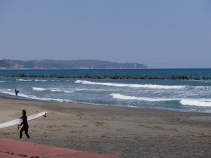 鴨川の海岸