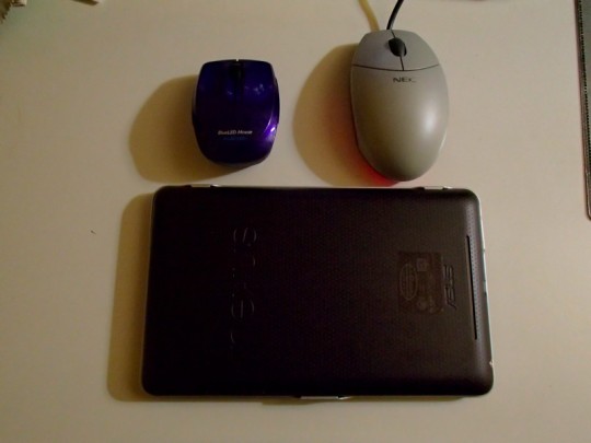 Nexus7とBluetoothマウス2