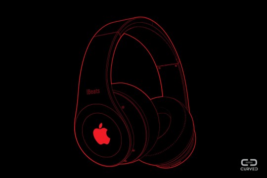 AppleがBeatsのヘッドフォンを作るとこうなる”ibeats”コンセプトのフォルム1